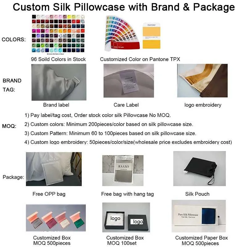 19 Momme Silk Pillowcase - Envelope - Toddler  - custom and wholesale