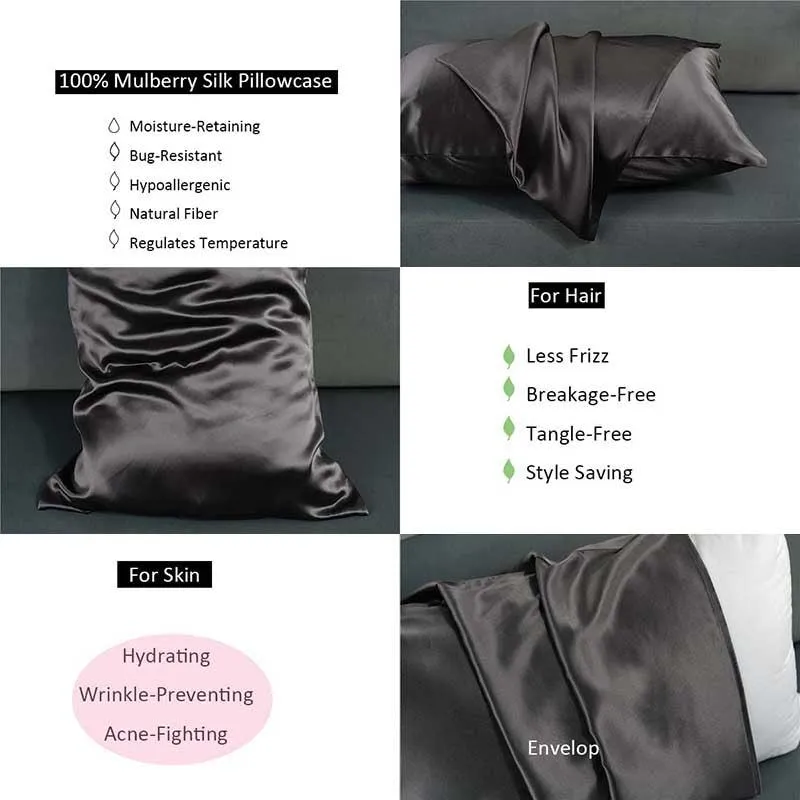 25 Momme Silk Pillowcase - Envelope - Standard size - custom and wholesale