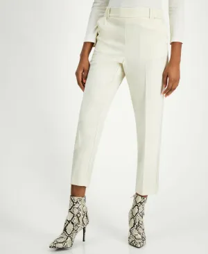 Alfani Women's High Rise Pull-On Slim Leg Ankle Pants