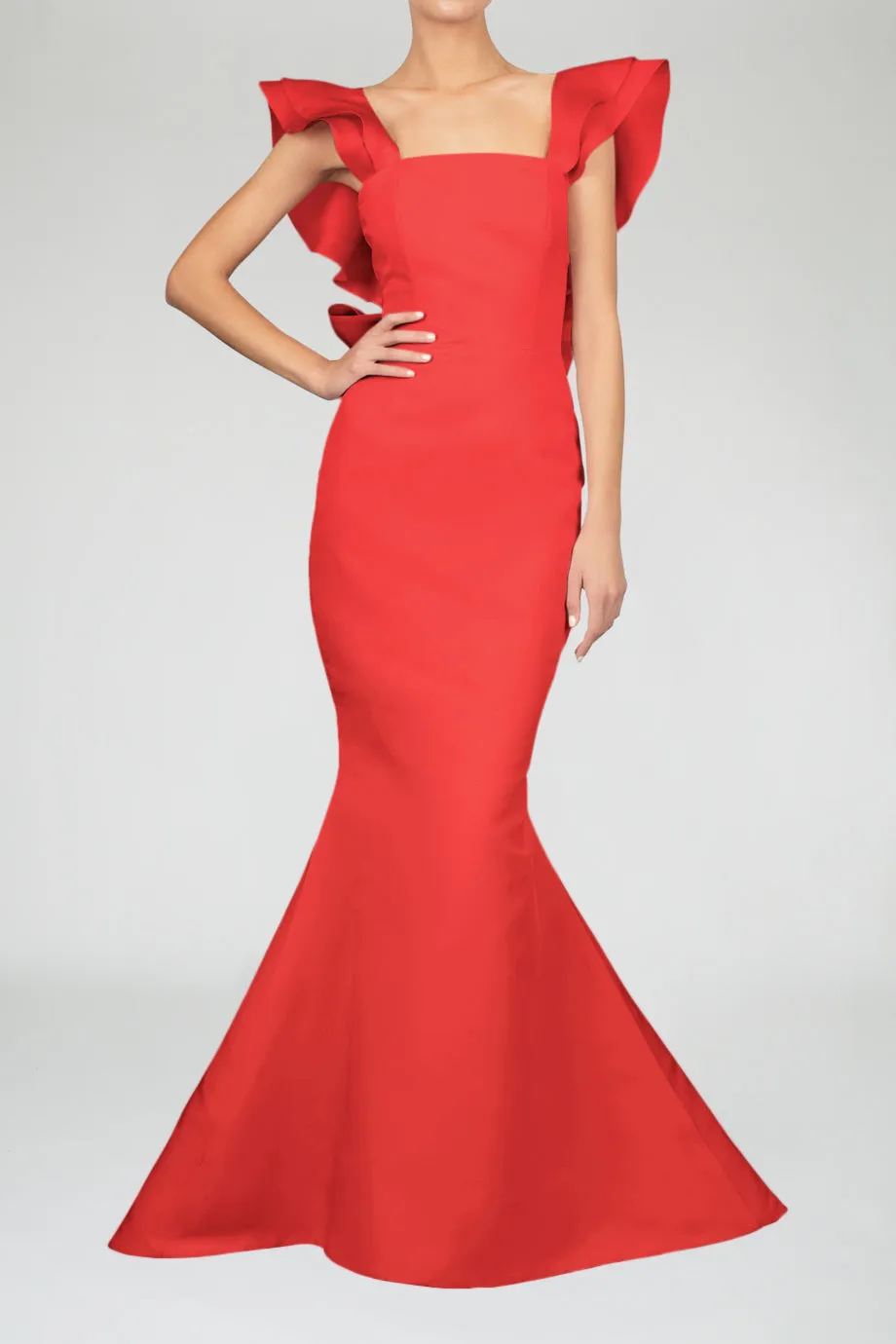 Amélie Silk Faille Mermaid Gown