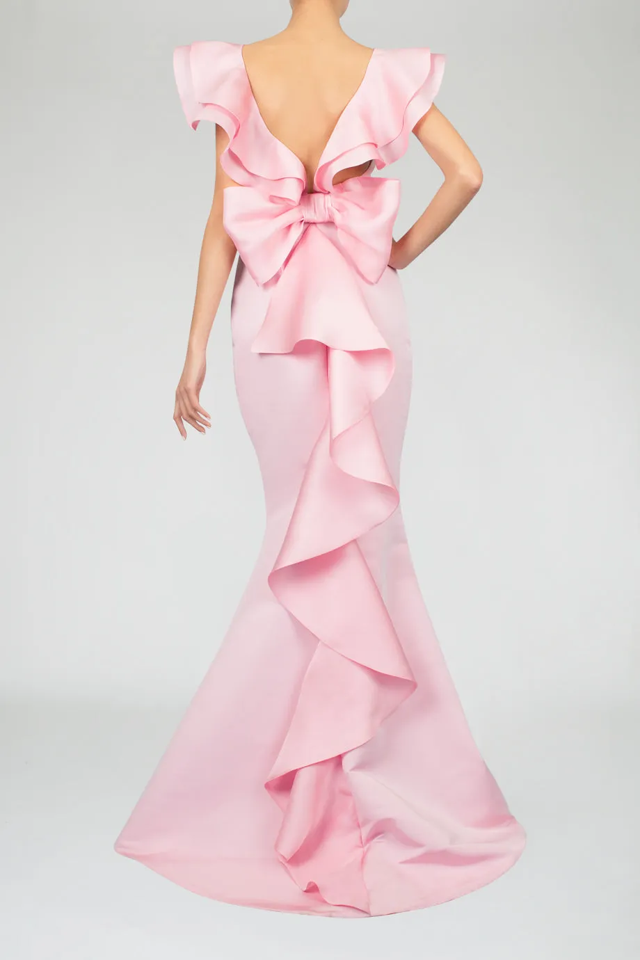 Amélie Silk Faille Mermaid Gown