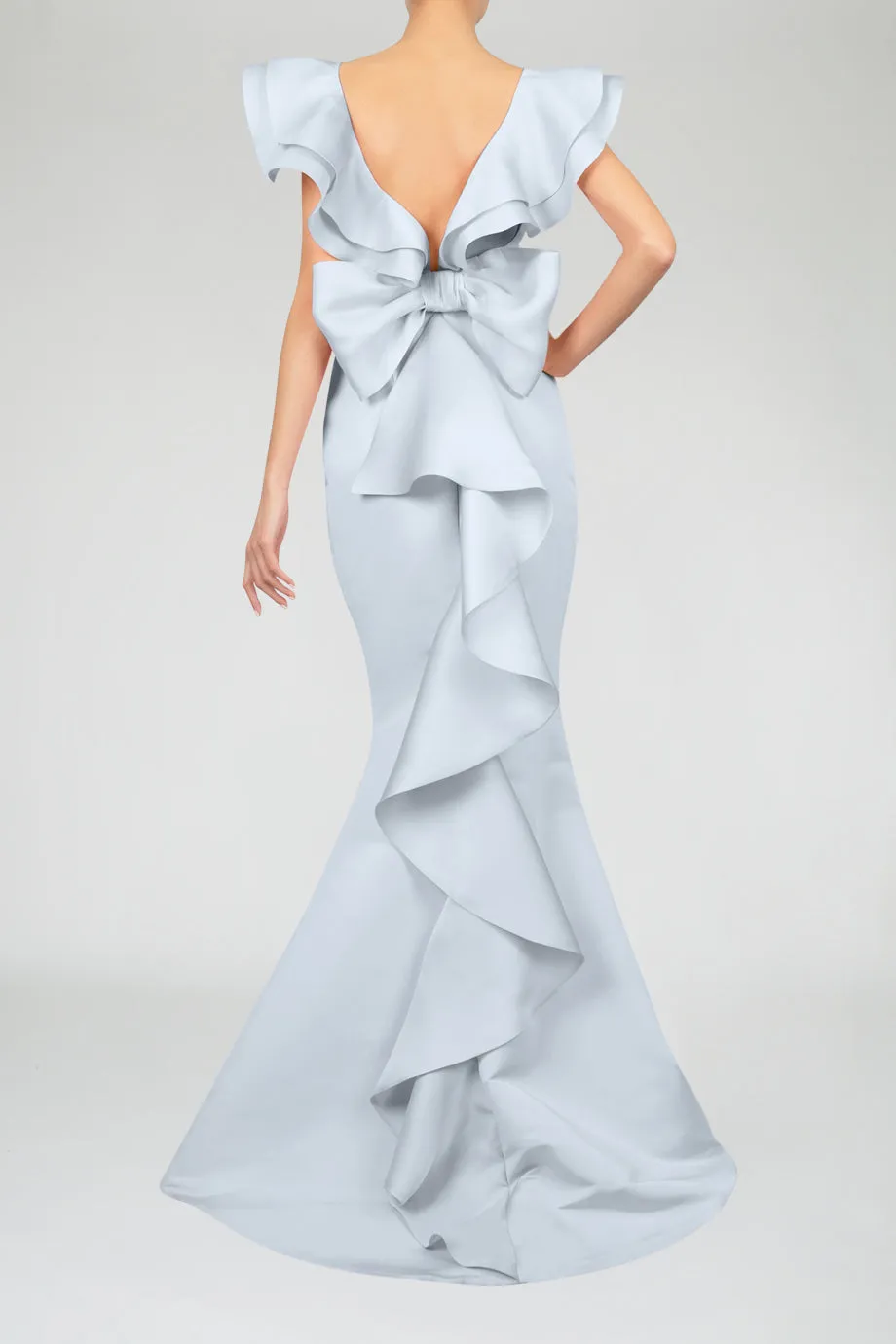 Amélie Silk Faille Mermaid Gown