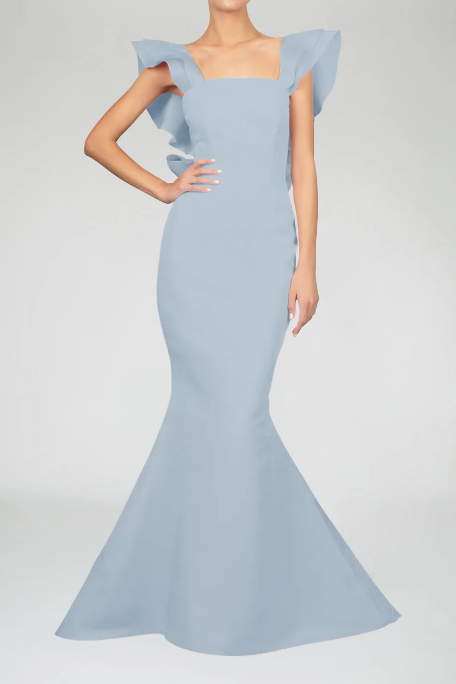 Amélie Silk Faille Mermaid Gown