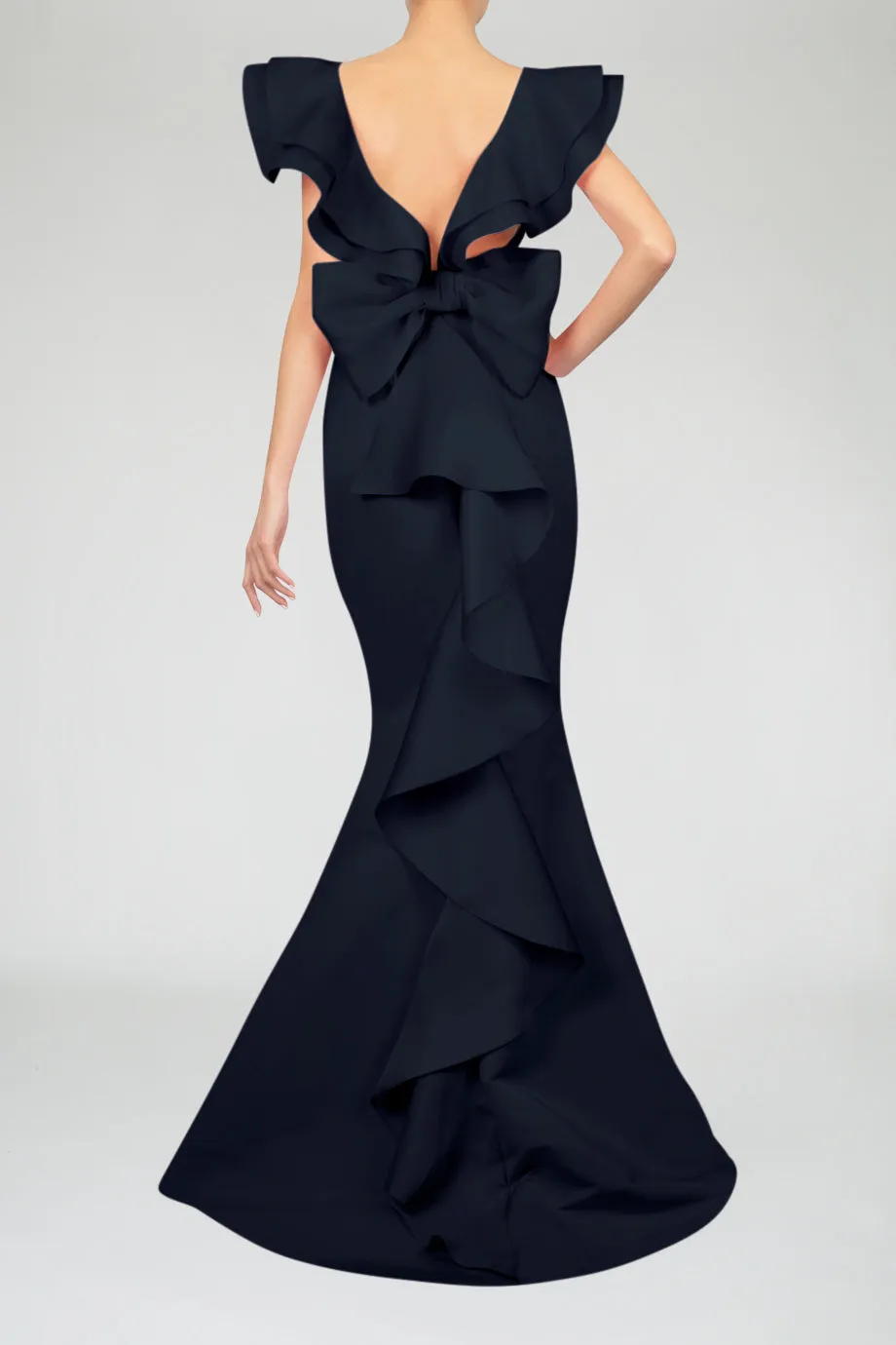 Amélie Silk Faille Mermaid Gown