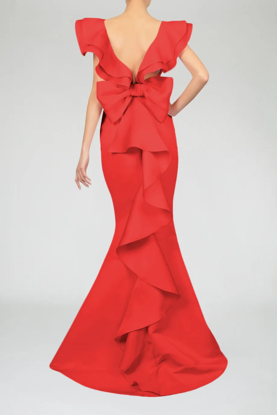 Amélie Silk Faille Mermaid Gown