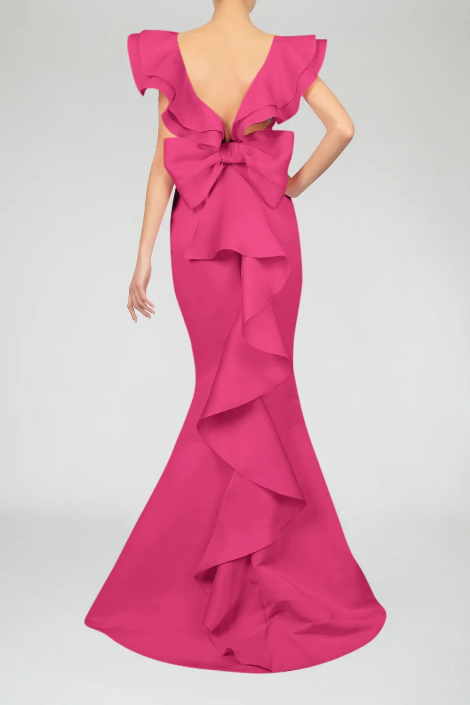 Amélie Silk Faille Mermaid Gown