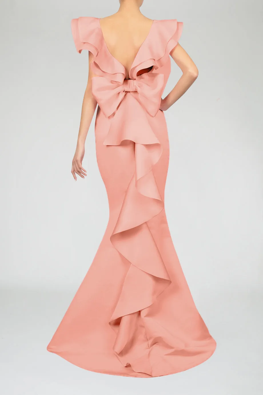 Amélie Silk Faille Mermaid Gown