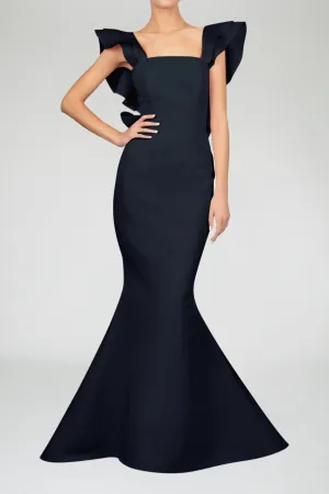 Amélie Silk Faille Mermaid Gown