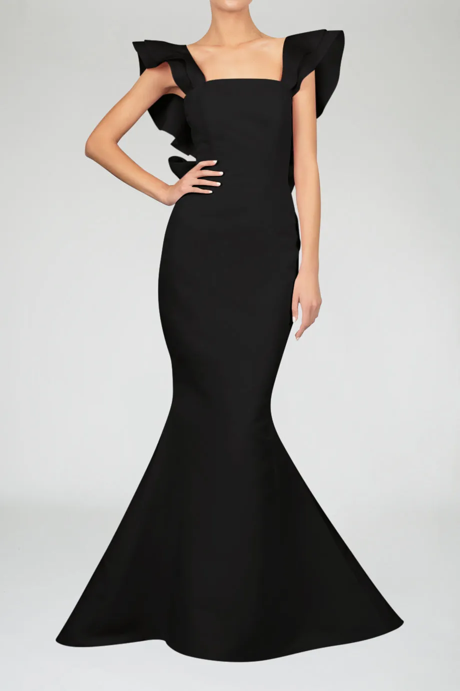 Amélie Silk Faille Mermaid Gown