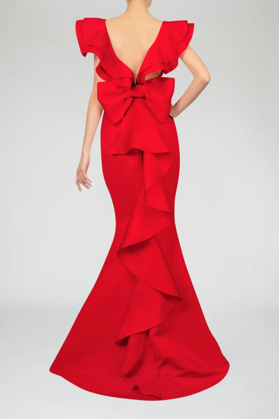 Amélie Silk Faille Mermaid Gown