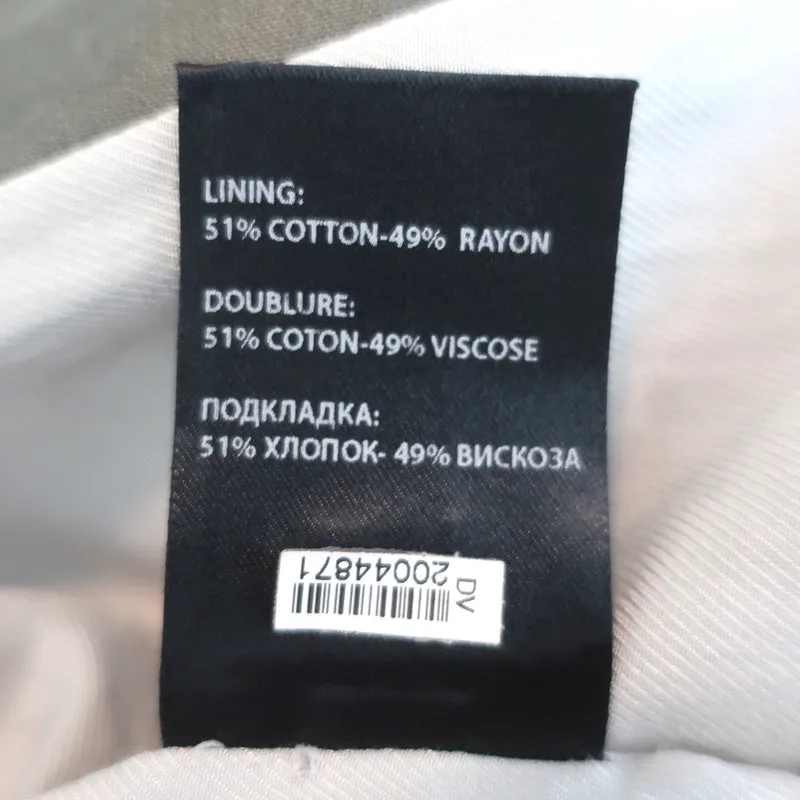 Ann Demeulemeester Military Jacket Olive Linen-Silk Size 36