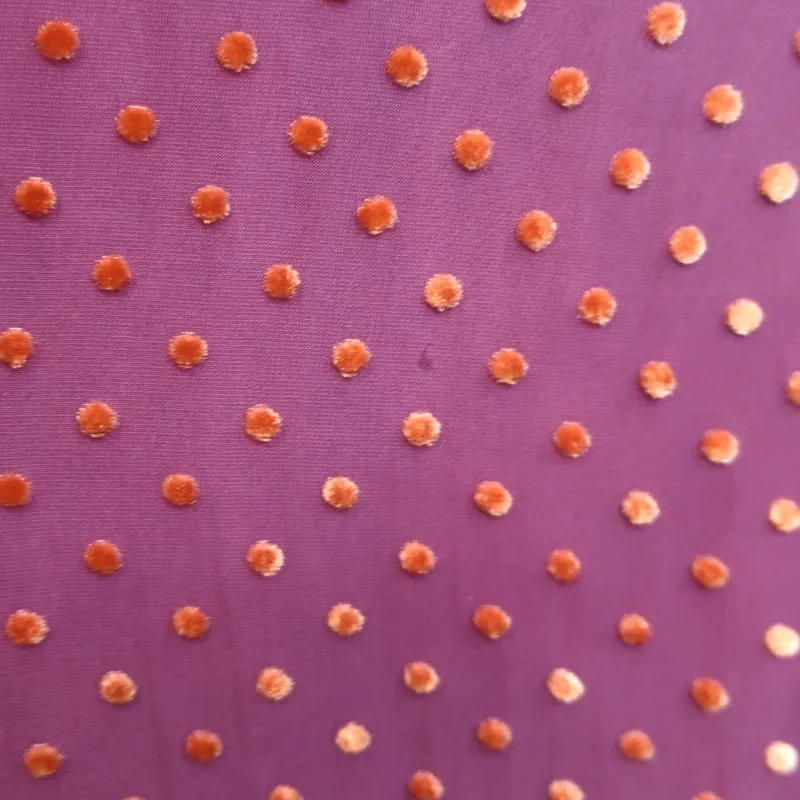 Badgley Mischka Beaded Polka Dot Gown Merlot Size 4 Sleeveless Maxi Dress