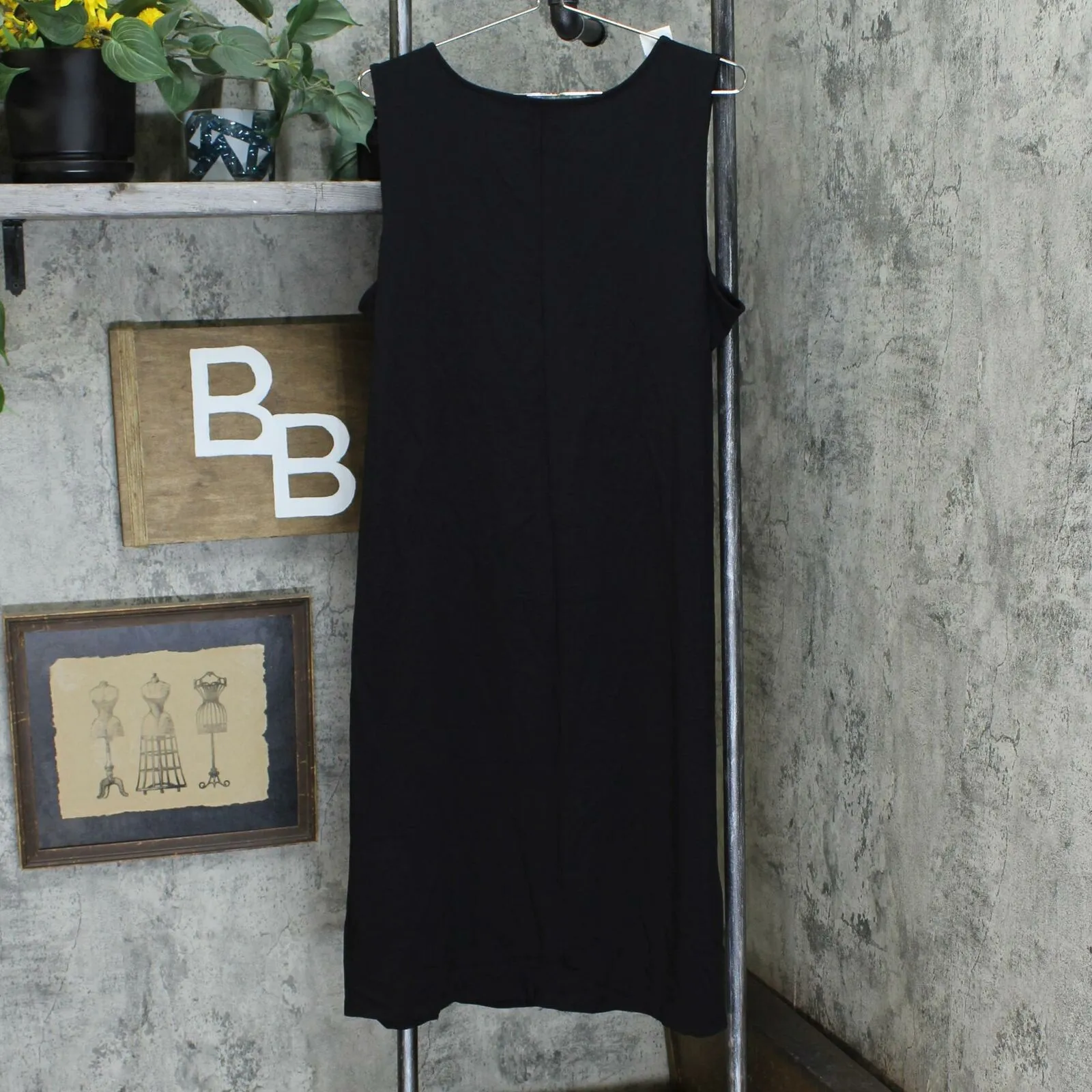 Belle by Kim Gravel Women's TripleLuxe Knit Tie Front Midi Dress
