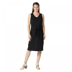 Belle by Kim Gravel Women's TripleLuxe Knit Tie Front Midi Dress