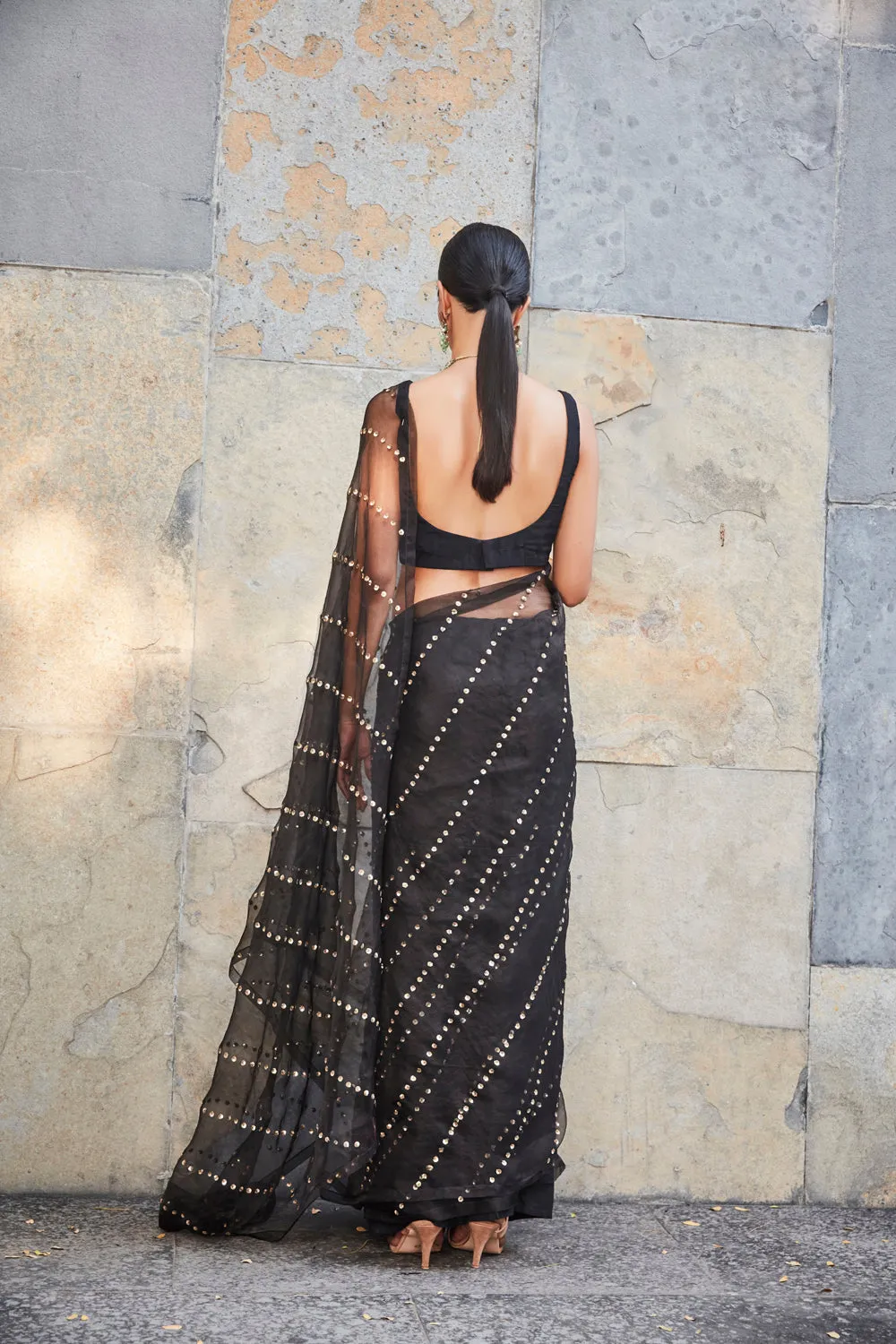 Black Saree