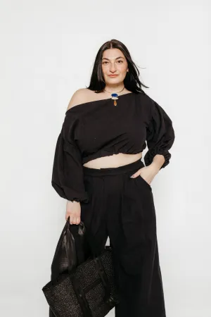 Boho Blouse Black