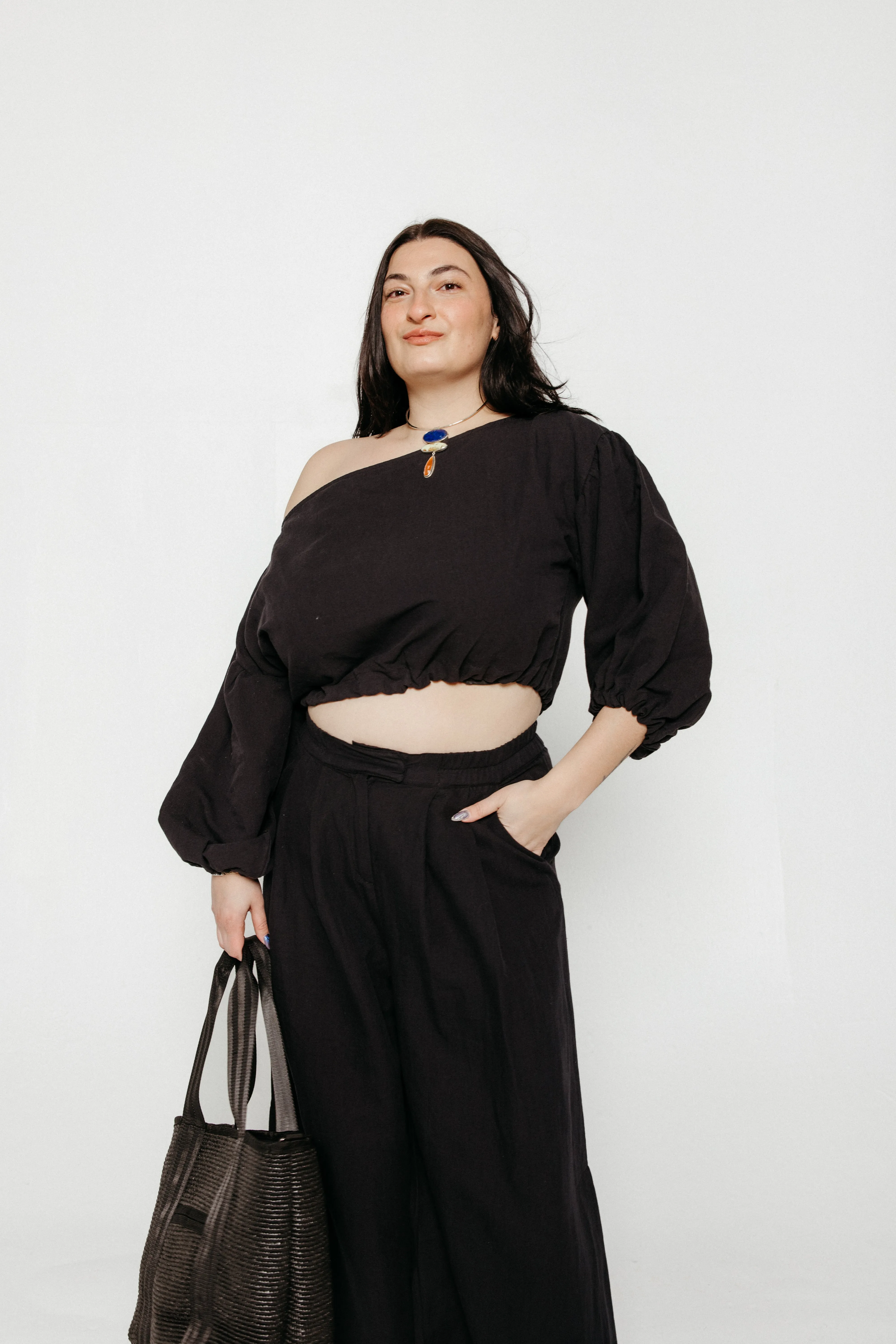 Boho Blouse Black