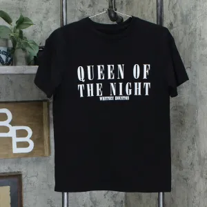 Bravado Women's Whitney Houston Sleep T-Shirt Black Medium