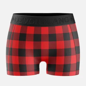 Bria 2.0 Boyshort - Buffalo Plaid