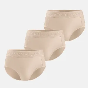 Bria Bikini Brief - Multi-Packs - Skin Light