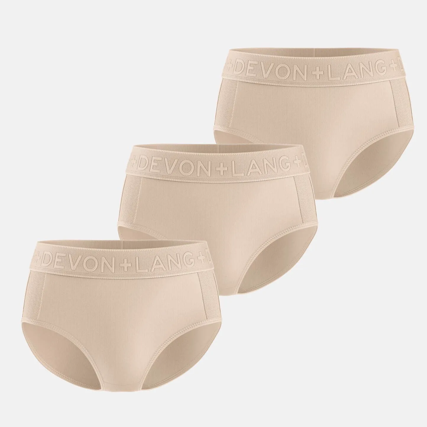 Bria Bikini Brief - Multi-Packs - Skin Light