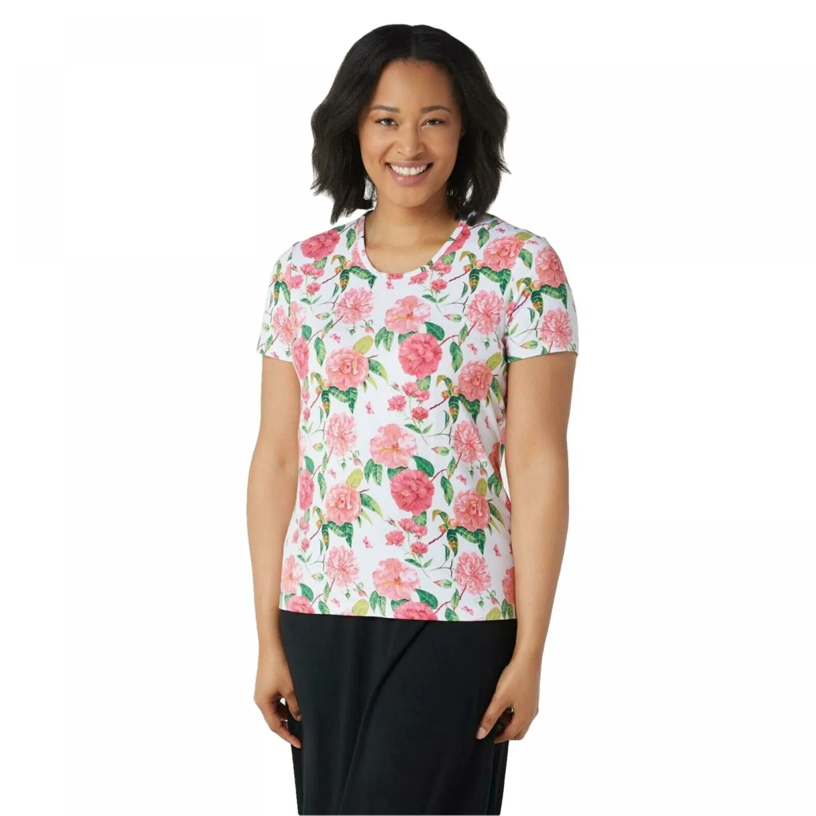 Brooke Shields Women's Timeless Short-Sleeve Jersey Knit T-Shirt