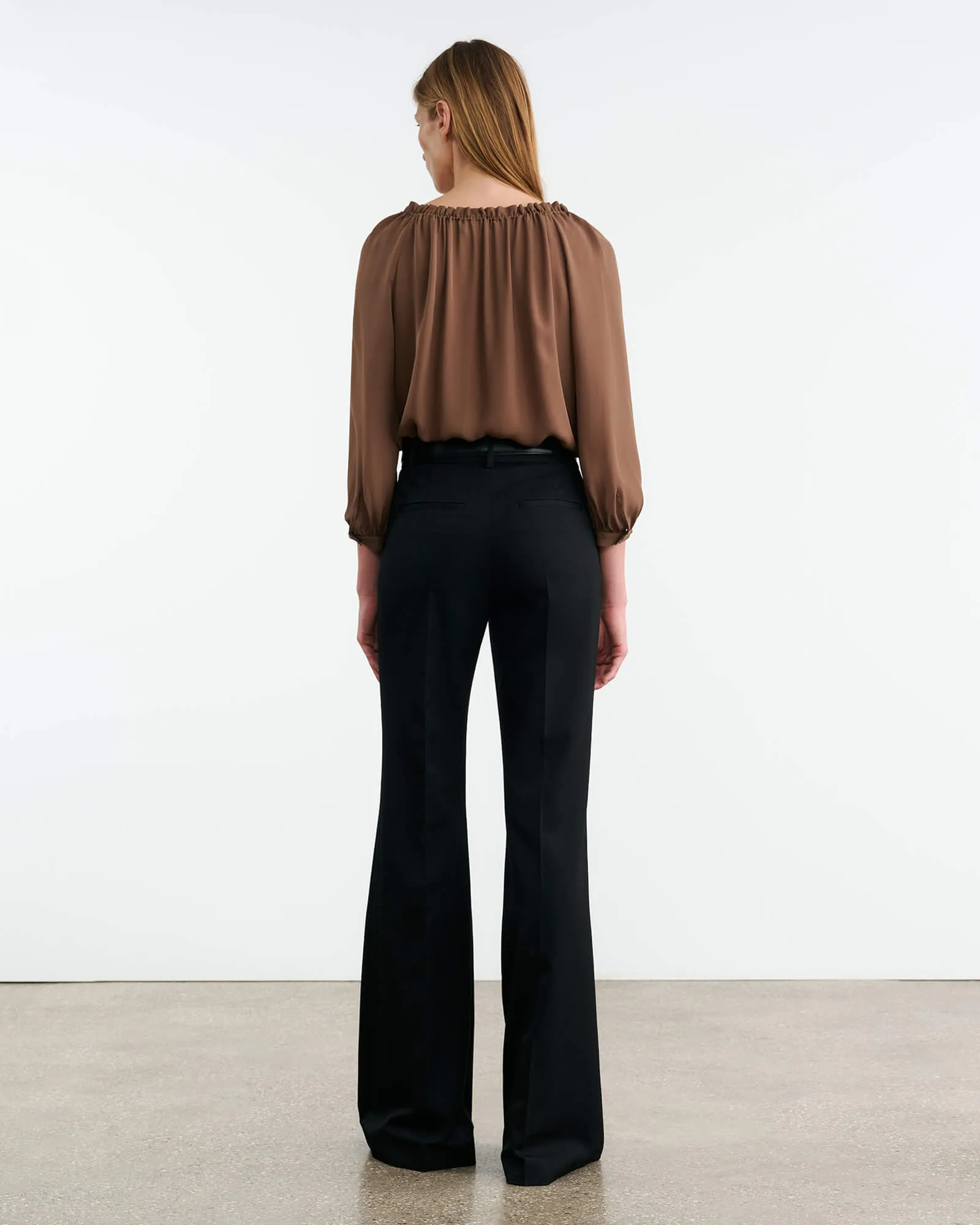 CARLEY S. SILK BLOUSE