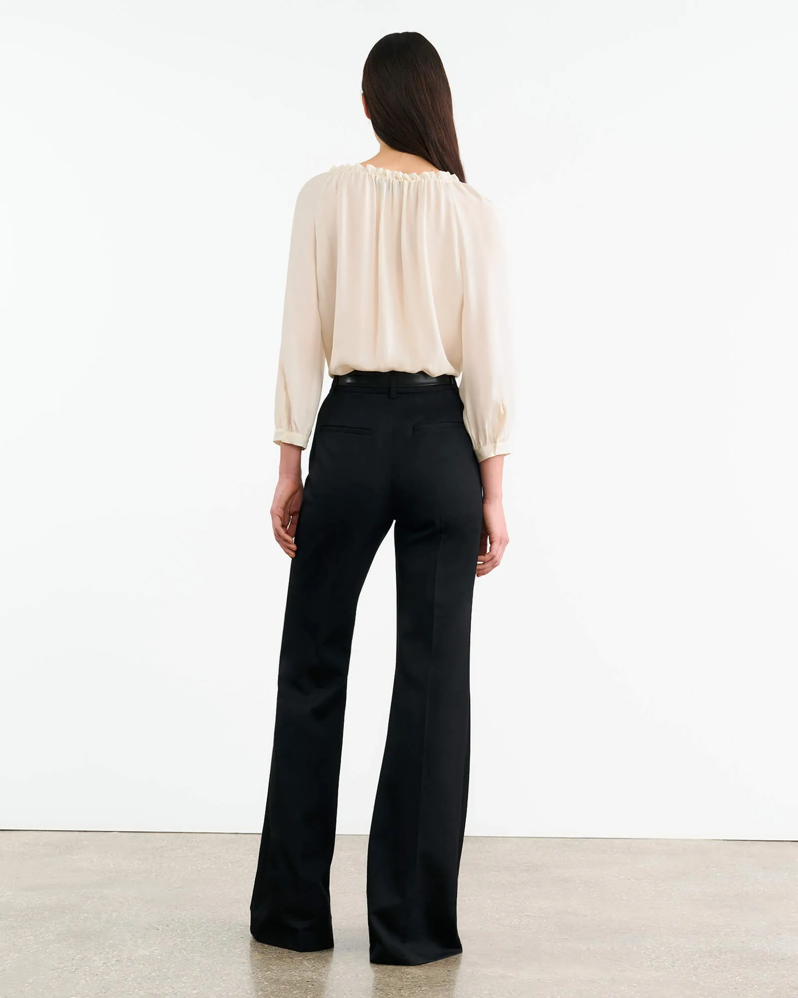 CARLEY S. SILK BLOUSE