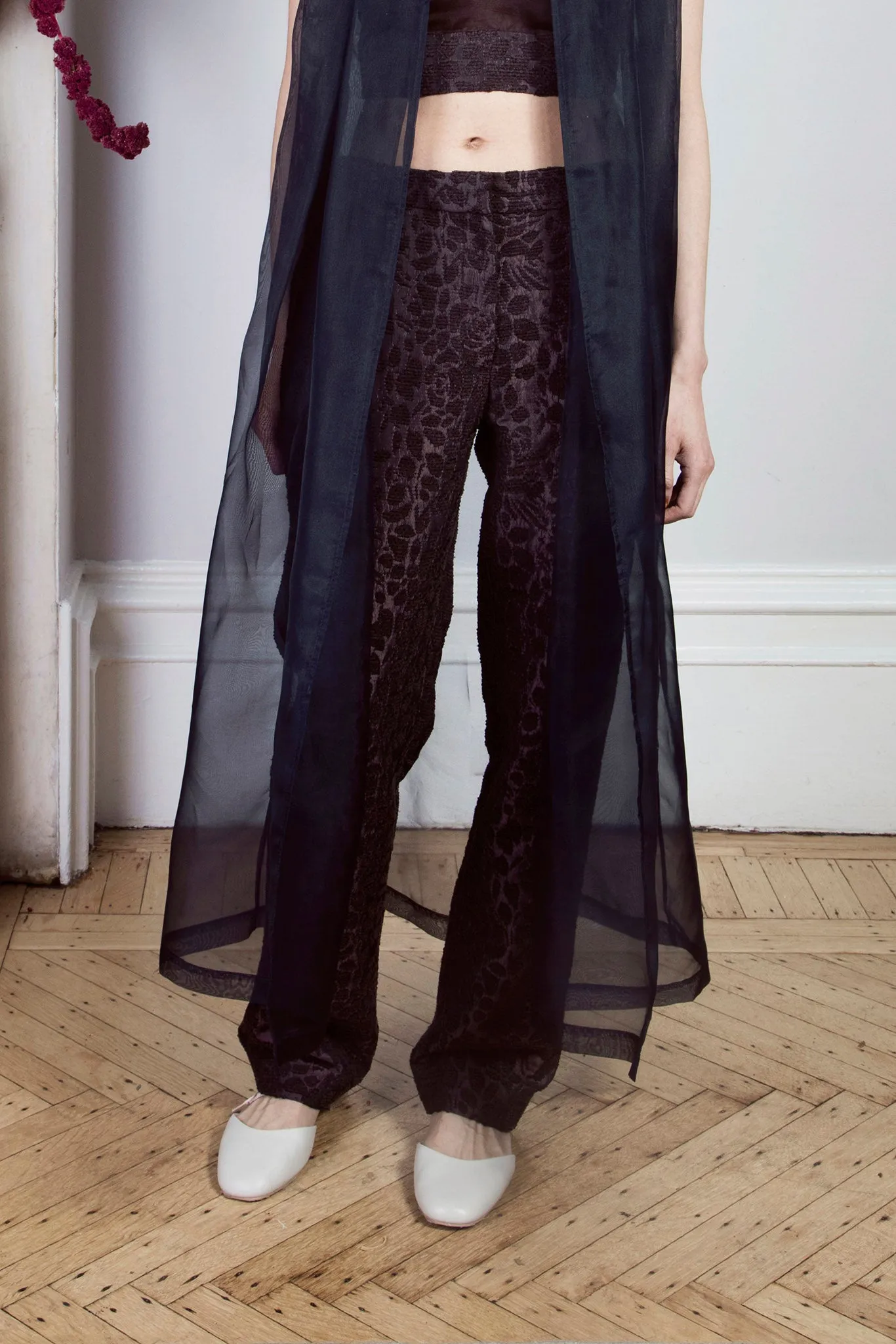 Carlyle Velvet Silk Pant