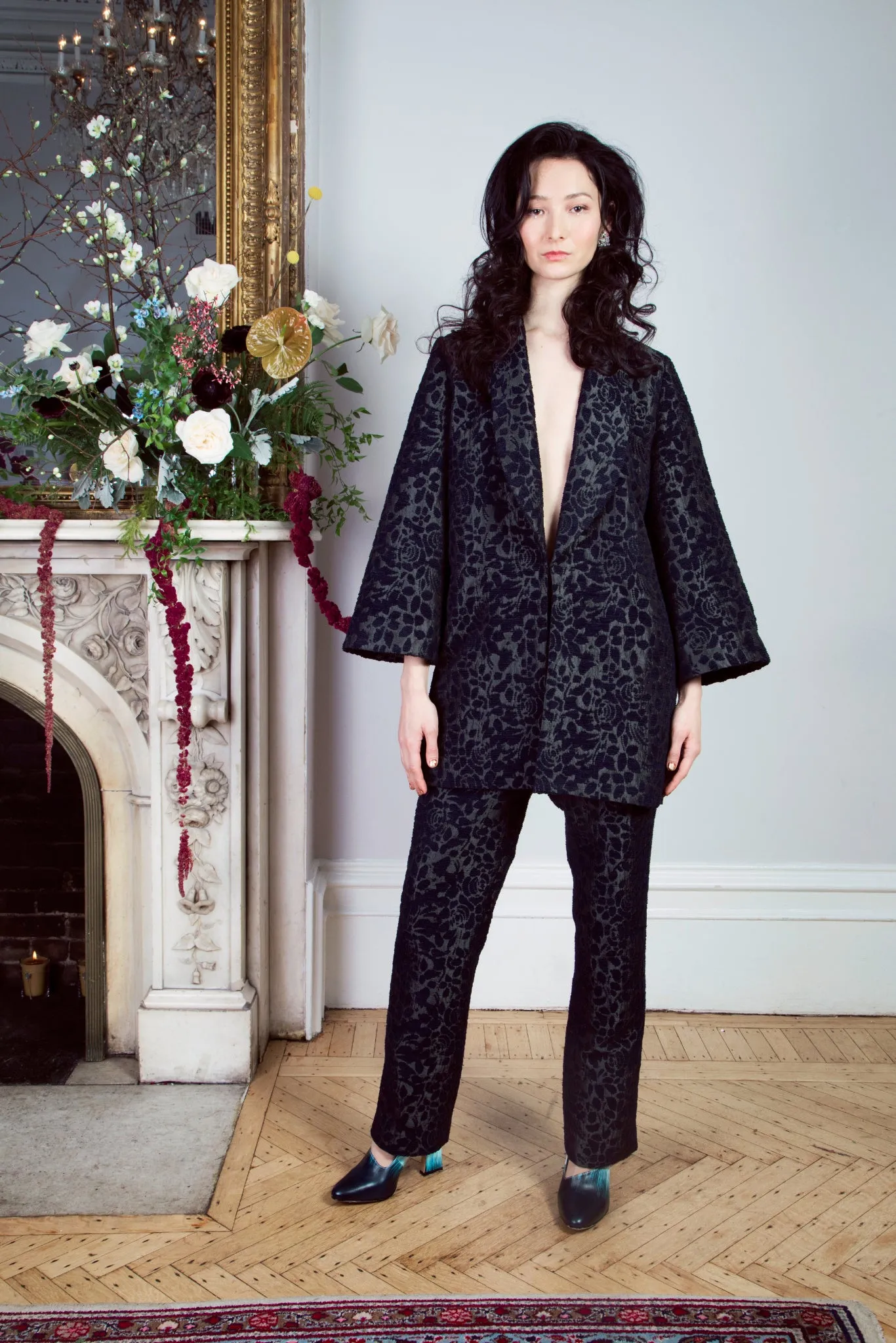 Carlyle Velvet Silk Pant