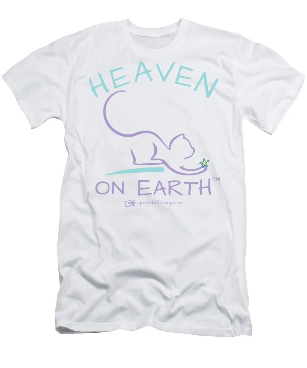 Cat/kitty Heaven On Earth - T-Shirt