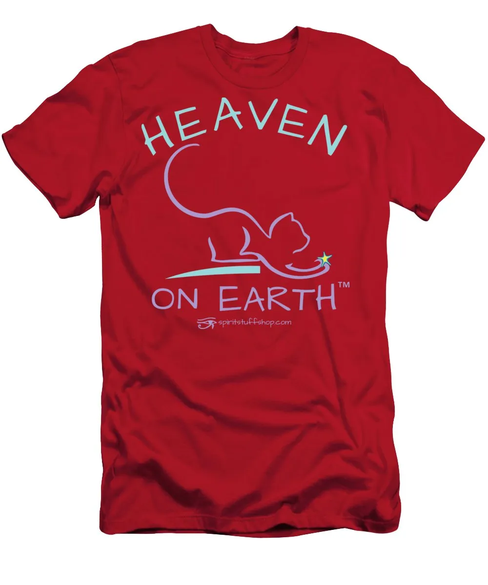 Cat/kitty Heaven On Earth - T-Shirt