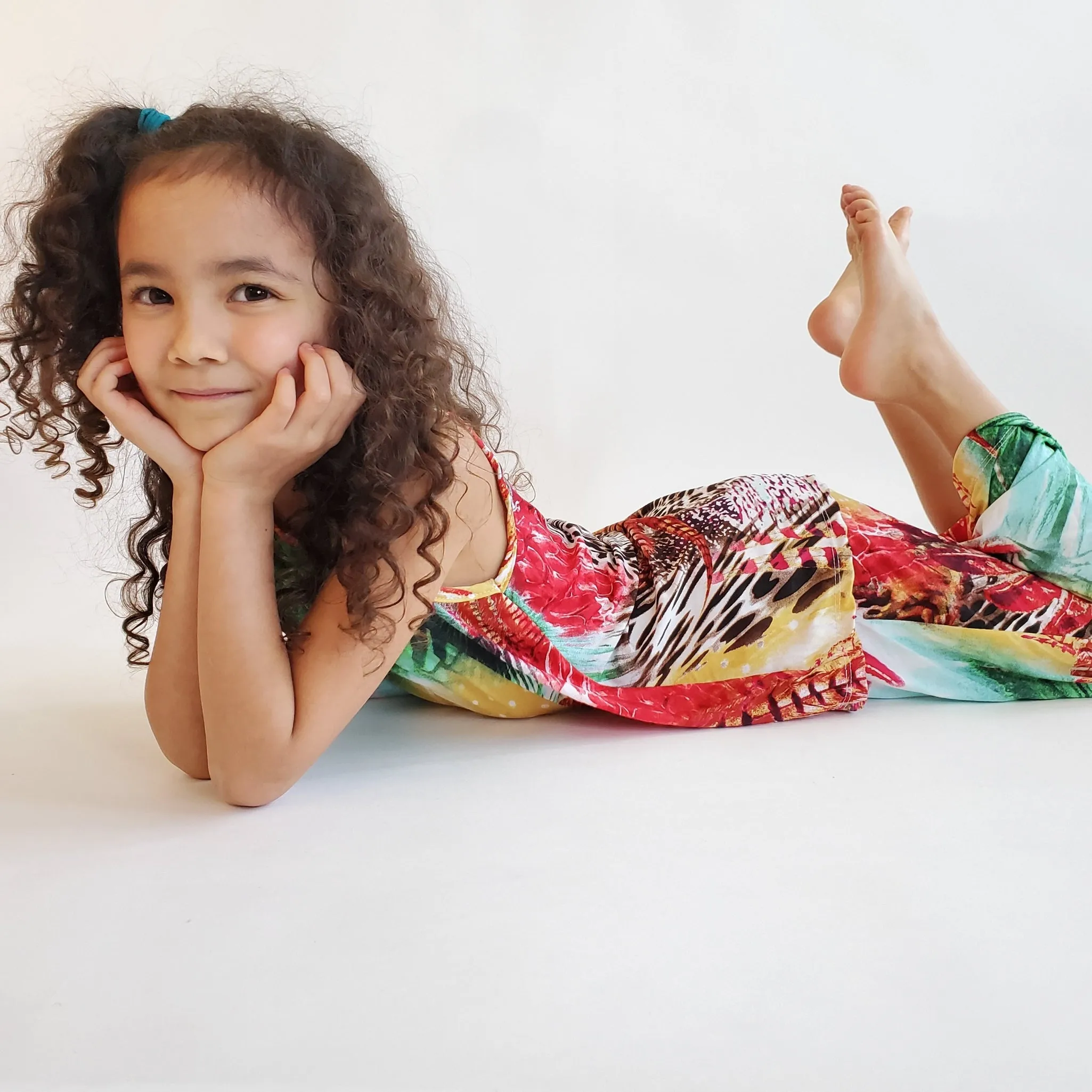 CLEARANCE! Size 5Y Flare Pants in Aloha