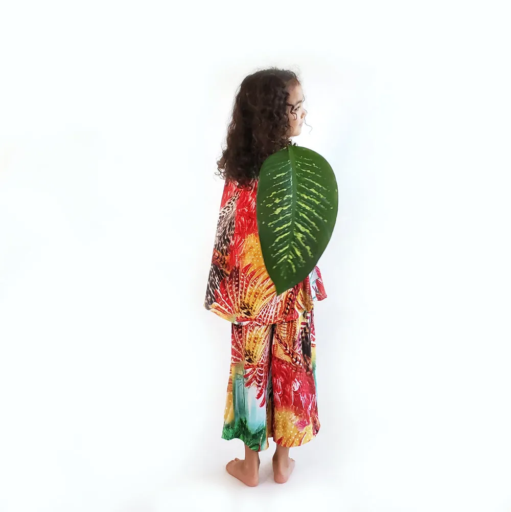 CLEARANCE! Size 5Y Flare Pants in Aloha