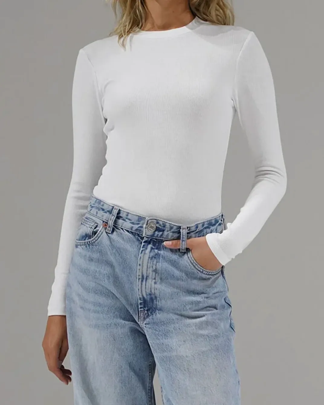 Dalston Ribbed Long Sleeve | LNA