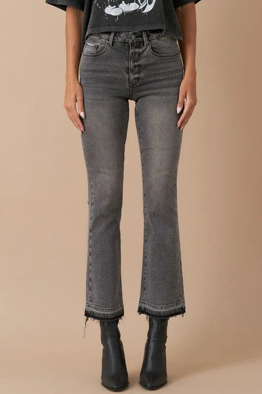 Denim Lab USA High Rise Crop Boot Denim Pants