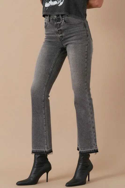 Denim Lab USA High Rise Crop Boot Denim Pants