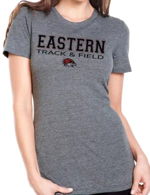 EASTERN TRACK & FIELD HAWK HEAD Women's Tri-Blend Short Sleeve