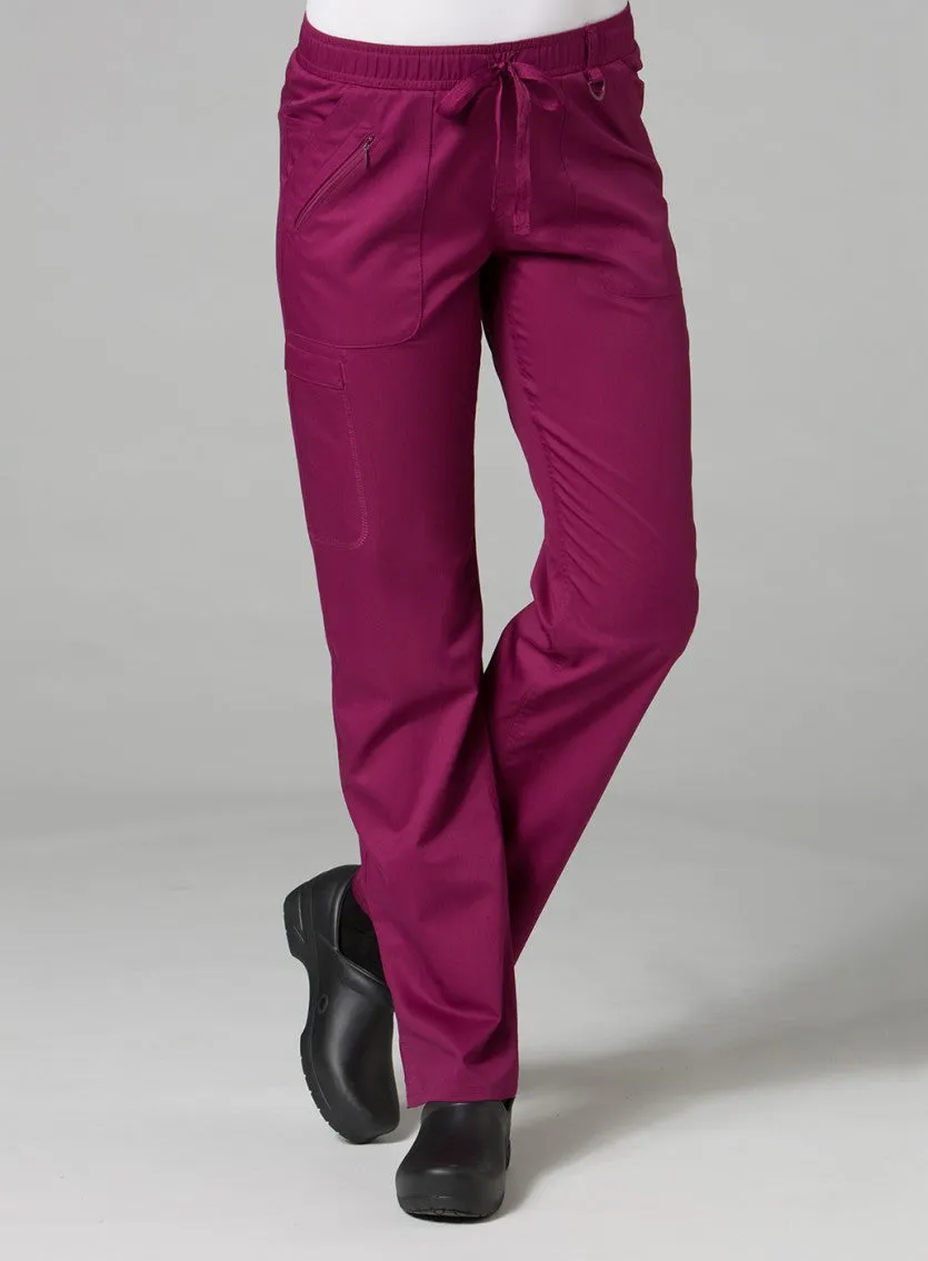 Elastic Zipper Pocket Cargo Pant