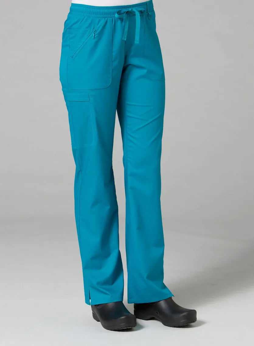Elastic Zipper Pocket Cargo Pant