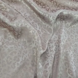 Embossed Satin Spandex Fabric Pale Rose 150cm