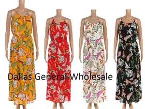 Fashion Maxi Sun Dresses - Assorted Bulk