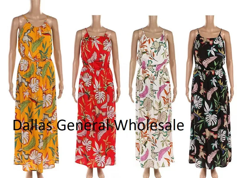 Fashion Maxi Sun Dresses - Assorted Bulk