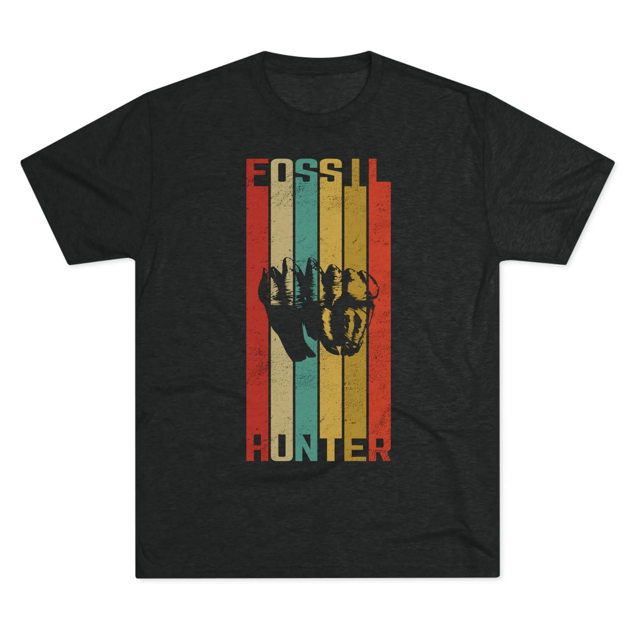 Fossil Hunter Mastodon - Tri-Blend