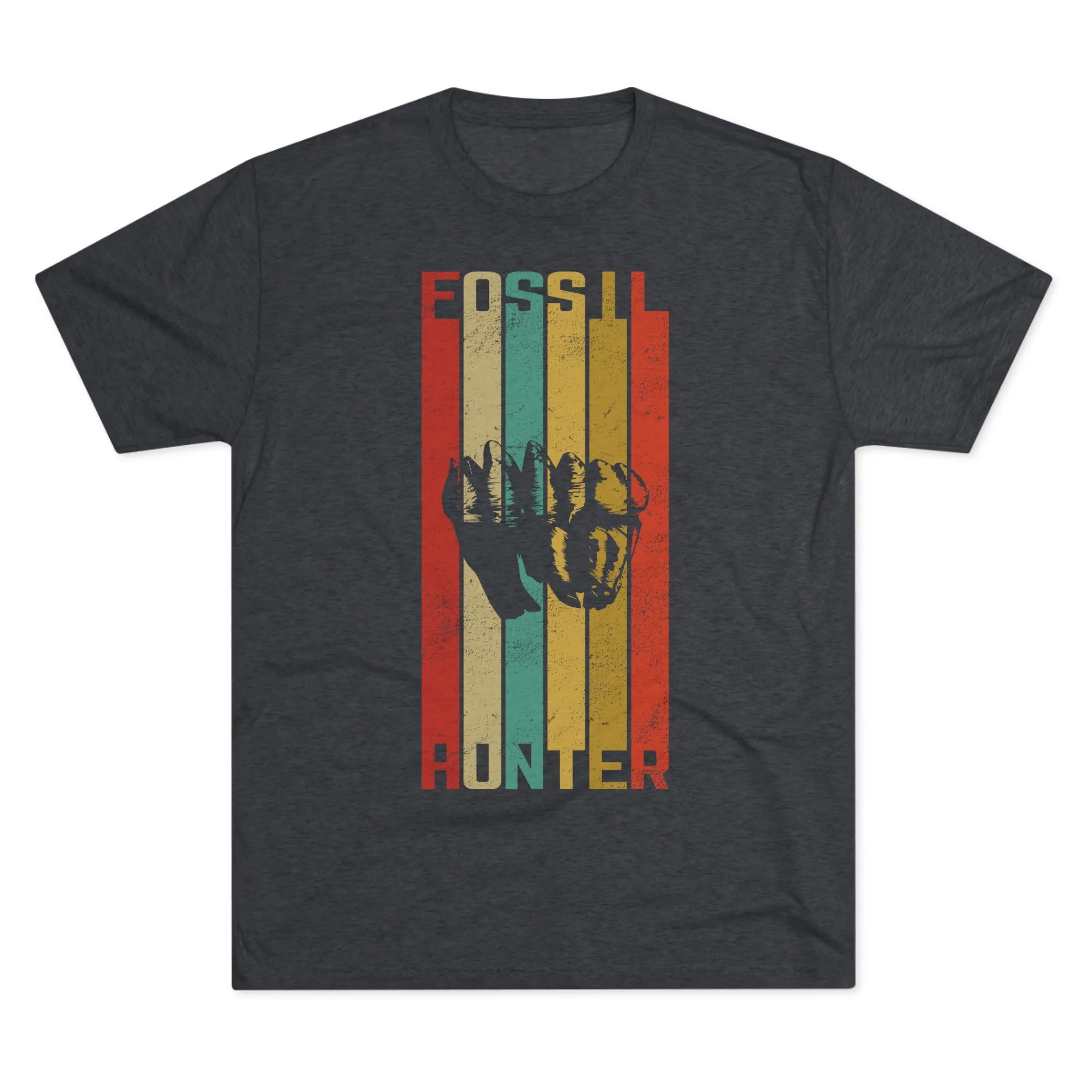 Fossil Hunter Mastodon - Tri-Blend
