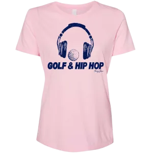 Golf & Hip Hop Women's T-Shirt Pink