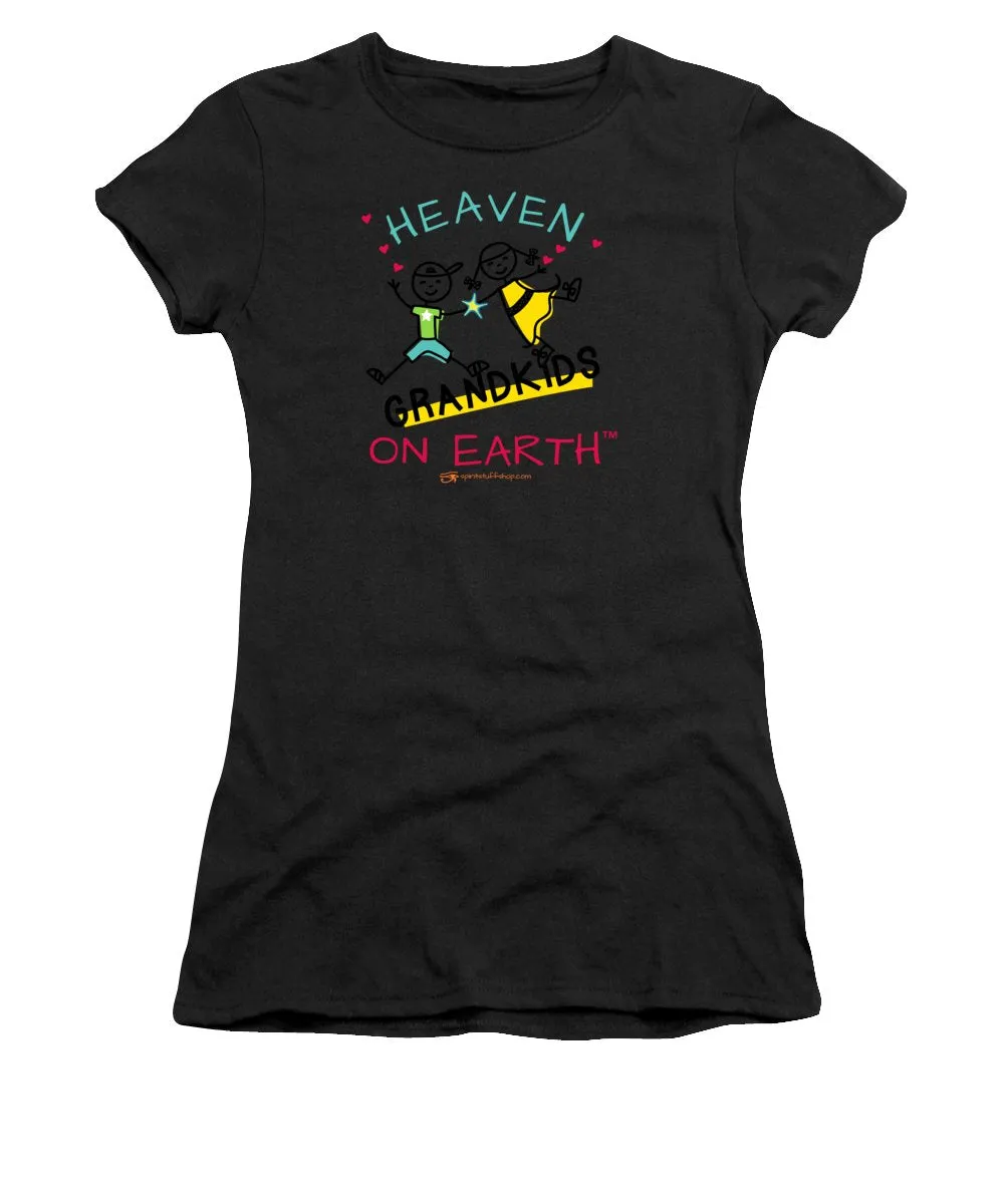 Grandkids Heaven on Earth - Women's T-Shirt