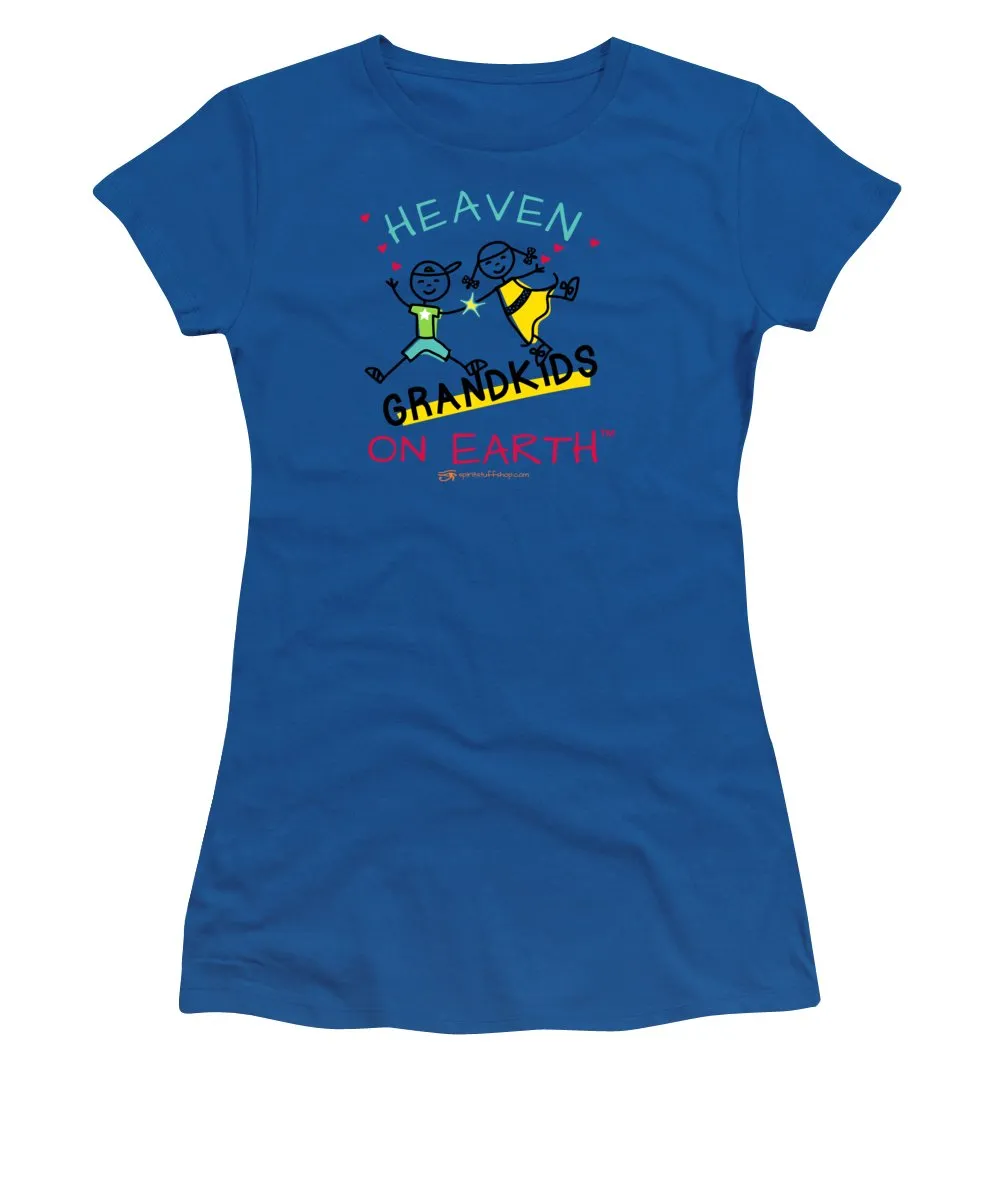 Grandkids Heaven on Earth - Women's T-Shirt