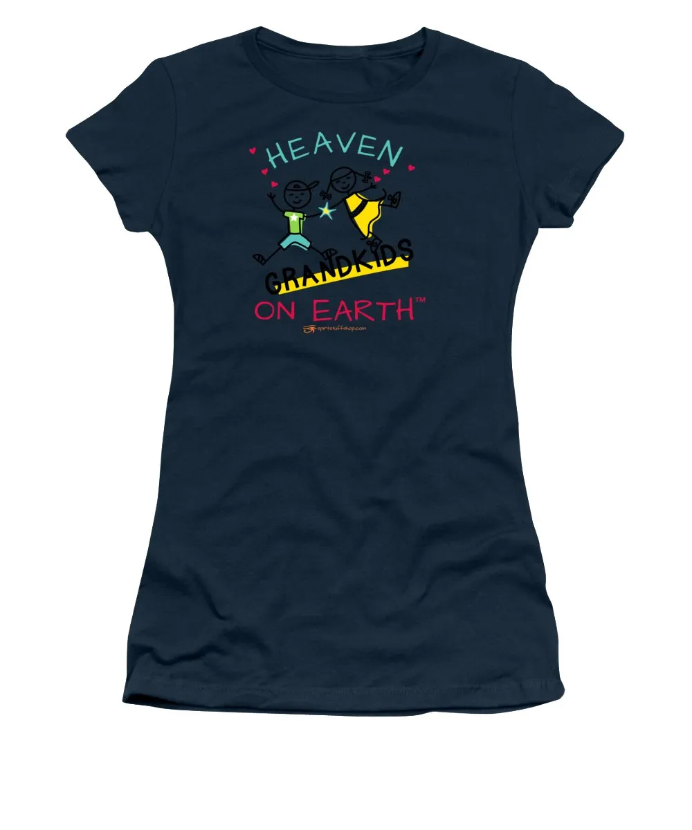 Grandkids Heaven on Earth - Women's T-Shirt