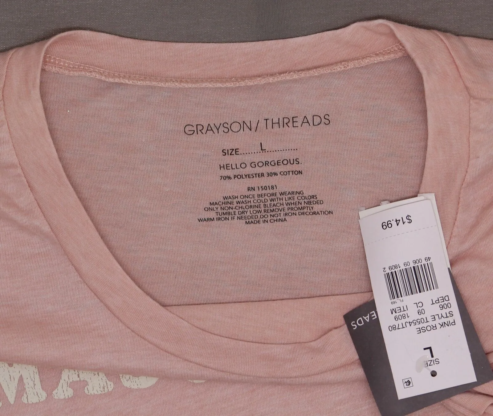 Grayson Threads Women's Mascara and Cocktails Graphic T-Shirt